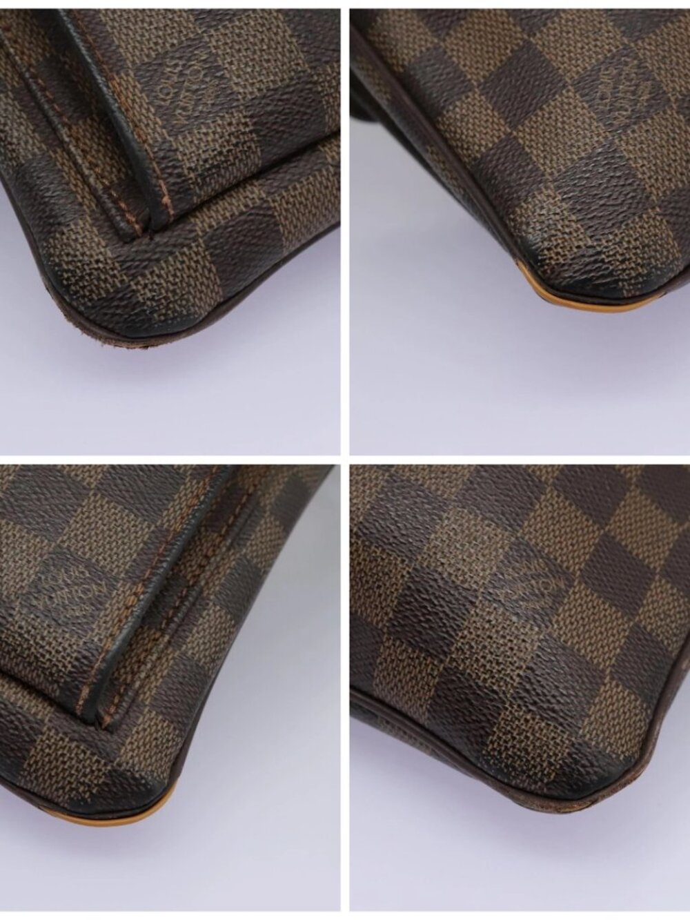 LOUIS VUITTON Damier Ebene Pochette Merwiel Shoulder Bag N51127 LV Auth nb153 - Picture 16 of 16